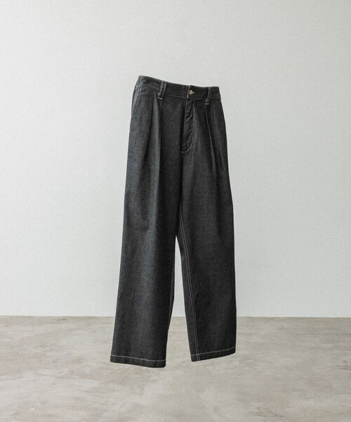 LIDNM（リドム）の「VAJIRA FATIGUE TROUSERS（デニムパンツ・メンズ・グレー・S/M/L）」の9枚目の写真