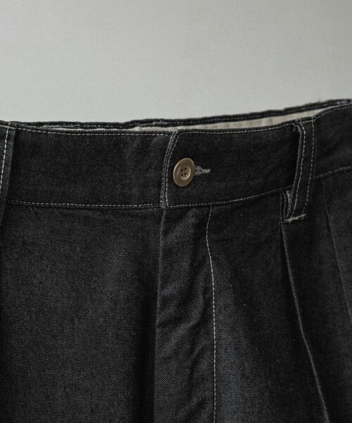 LIDNM（リドム）の「VAJIRA FATIGUE TROUSERS（デニムパンツ・メンズ・グレー・S/M/L）」の10枚目の写真