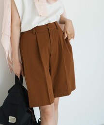 Crisp | タックハーフパンツ[c2R3096](その他パンツ)