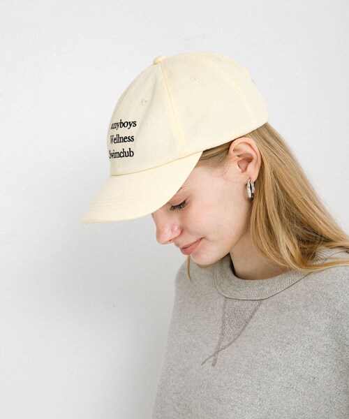 URBAN RESEARCH Sonny Label（アーバンリサーチサニーレーベル）の「Sonnyboys logo cap（キャップ・レディース・ネイビー/グリーン/オフ/ブラウン・one）」の6枚目の写真