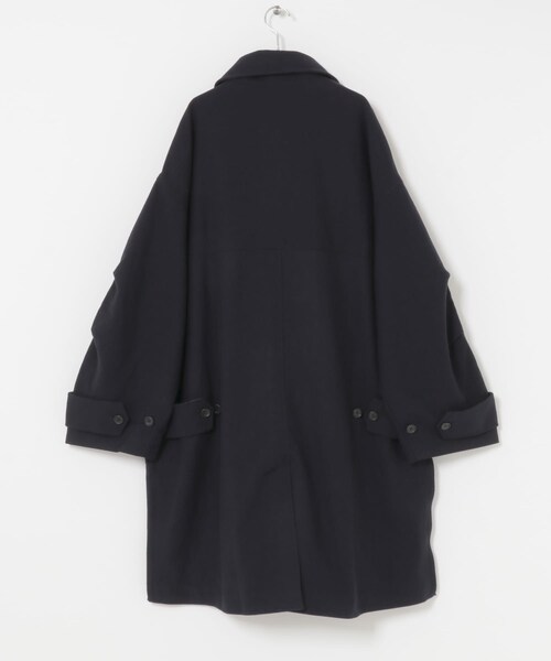 URBAN RESEARCH（アーバンリサーチ）の「UNTRACE　ステンカラーコート（ステンカラーコート・メンズ・DARK NAVY・1/2）」の11枚目の写真