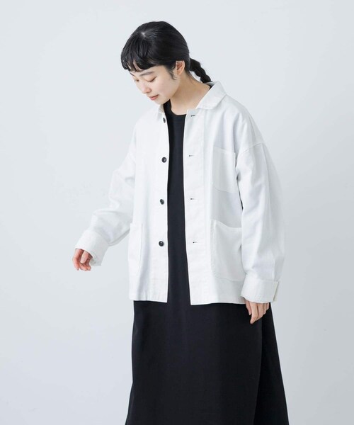 かぐれ（カグレ）の「『ユニセックス』デニムカバーオール（カバーオール・レディース・OFF/INDIGO・1/2）」の9枚目の写真