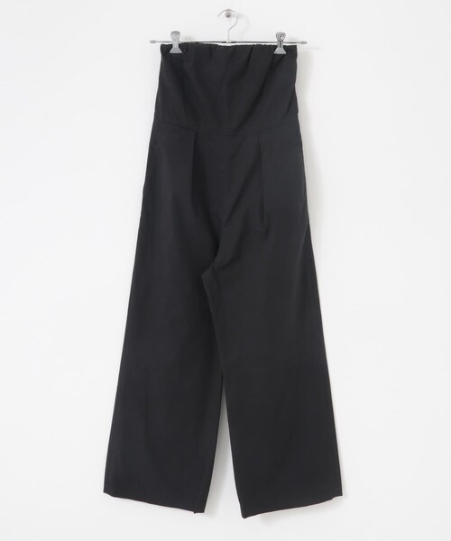 URBAN RESEARCH DOORS(アーバンリサーチドアーズ)の「FORK&SPOON ベアトップオールインワン(サロペット/オーバーオール・レディース・BLACK/KHAKI・1/2)」の10枚目の写真