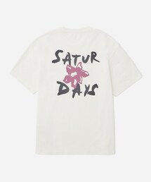 Saturdays NYC | FLOWER RELAXED SS TEE(Tシャツ/カットソー)
