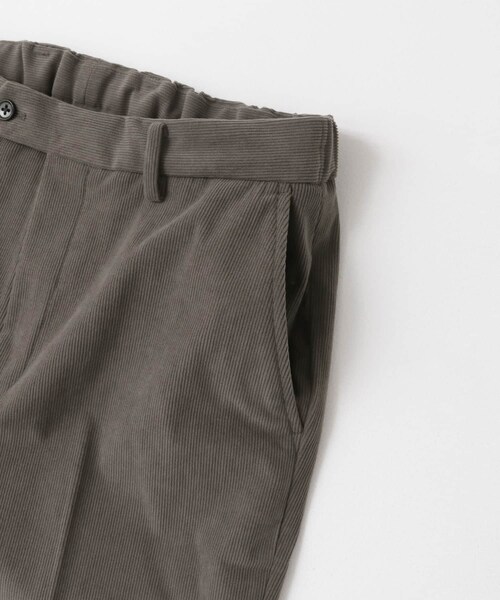 URBAN RESEARCH DOORS（アーバンリサーチドアーズ）の「LIFE STYLE TAILOR　コーデュロイコンフォータブルパンツ（スラックス・メンズ・NAVY GRAY/MOCHA・S/M/L/XL）」の12枚目の写真