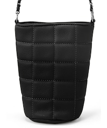 GRL | キルティングレザーチェーンショルダーバケットバッグ(ショルダーバッグ)