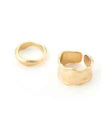 GRL | ウエーブリング2点セット(リング)