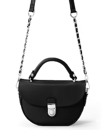 GRL（グレイル）の「2Wayレザーハーフムーンフラップバッグ（ショルダーバッグ）」