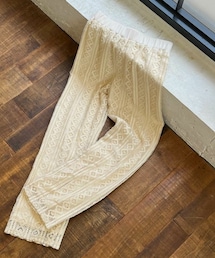Crisp | レースストレートパンツ[c2R3181](その他パンツ)