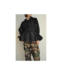 RehersalL | ボリュームスウェットパーカー(パーカー)