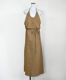 Marient | ホルターリネンカラーOP(ワンピース)