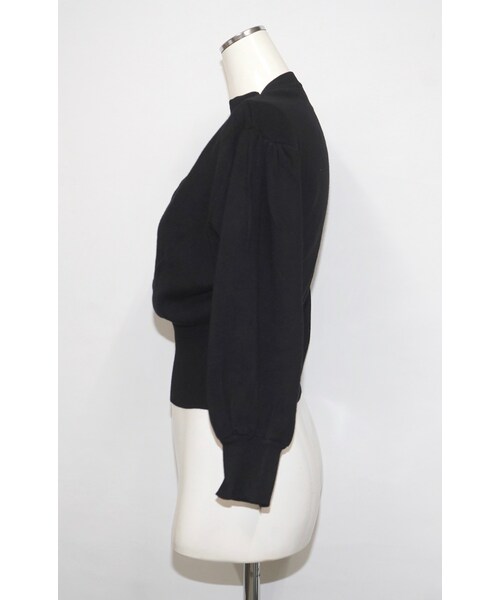 A.D.G(エーディージー)の「Choker Design Puffsleeve Knit Sweater (black)(ニット/セーター・レディース・ブラック・FREE)」の6枚目の写真