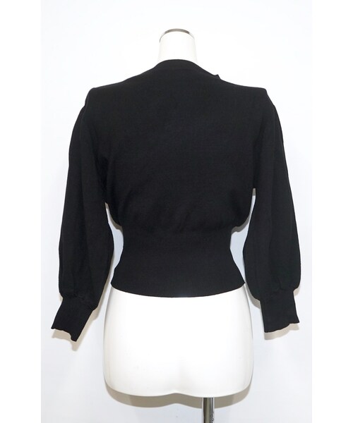 A.D.G(エーディージー)の「Choker Design Puffsleeve Knit Sweater (black)(ニット/セーター・レディース・ブラック・FREE)」の7枚目の写真