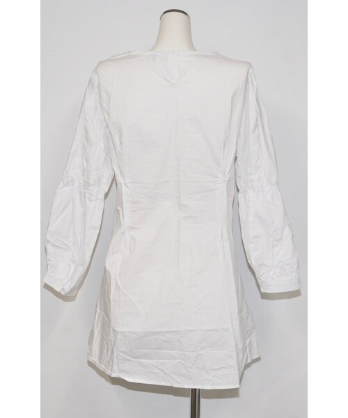A.D.G（エーディージー）の「Candy Sleeve Cotton Mini Onepiece (white)（ワンピース・レディース・ホワイト・FREE）」の5枚目の写真