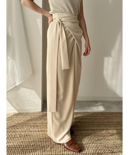 neam（ニーム）の「DESIGN NUANCE COLOR PANTS（その他パンツ・レディース・ホワイト/グリーン・free）」の6枚目の写真