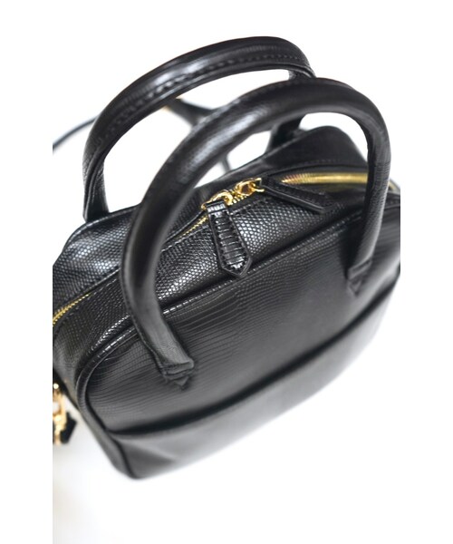 A.D.G（エーディージー）の「2way Square Shoulder Boston Bag (black)（ショルダーバッグ・レディース・ブラック・FREE）」の6枚目の写真
