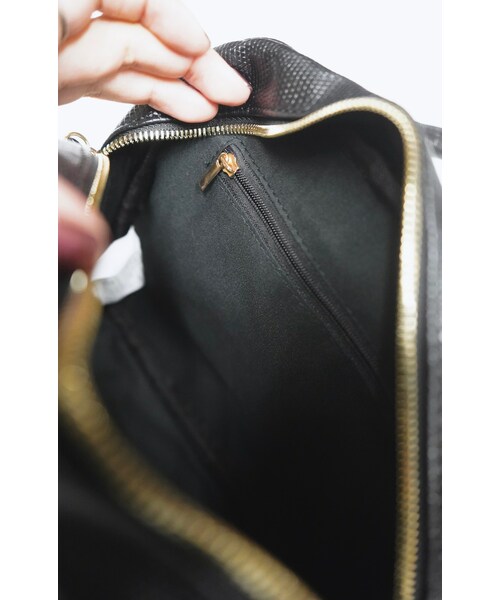 A.D.G（エーディージー）の「2way Square Shoulder Boston Bag (black)（ショルダーバッグ・レディース・ブラック・FREE）」の9枚目の写真