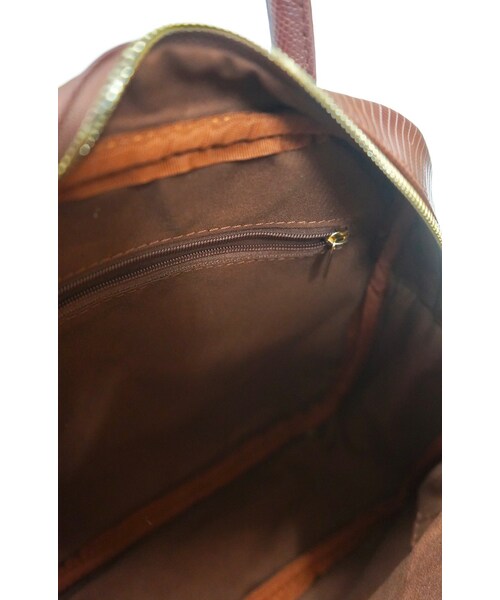 A.D.G（エーディージー）の「2way Square Shoulder Boston Bag(brown)（ショルダーバッグ・レディース・ブラウン・FREE）」の9枚目の写真