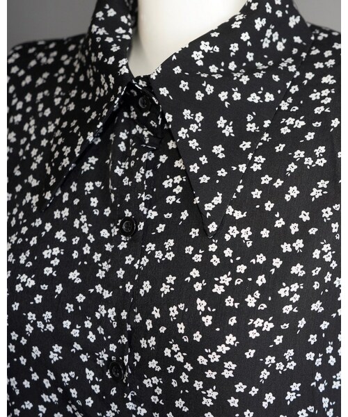 A.D.G（エーディージー）の「(Flower Onepiece + Vest + Mini Bag) 3P SET - Black（ワンピース・レディース・ブラック・FREE）」の7枚目の写真