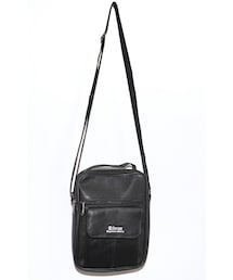 "A.D.G" Flap-Pocket Leather Shoulder Bag