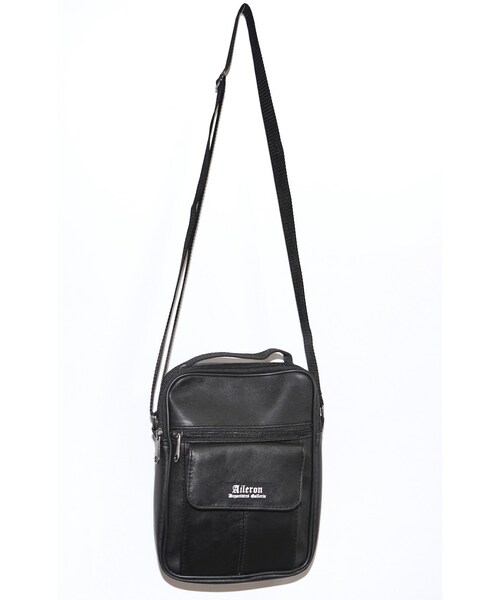 A.D.G(エーディージー)の「"A.D.G" Flap-Pocket Leather Shoulder Bag(ショルダーバッグ・レディース・ブラック・FREE)」の1枚目の写真