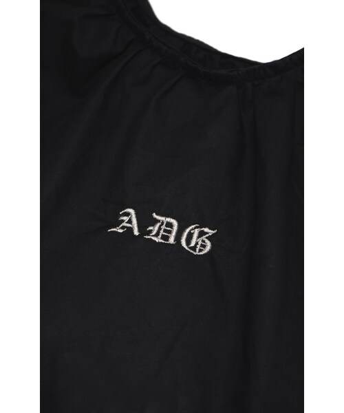 A.D.G（エーディージー）の「"ADG" Frill Gather Tote-Bag（black）（トートバッグ・レディース・BLACK・FREE）」の7枚目の写真