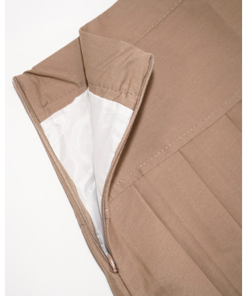 A.D.G（エーディージー）の「Basic Pleats Mini Skirt (beige)（スカート・レディース・BEIGE・FREE）」の9枚目の写真