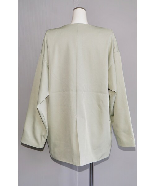 A.D.G（エーディージー）の「No-Collar Jacket ＋ Slacks 2P SET UP (pale mint)（セットアップ・レディース・LIGHT GREEN・FREE）」の10枚目の写真