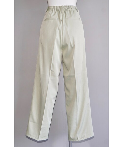 A.D.G（エーディージー）の「No-Collar Jacket ＋ Slacks 2P SET UP (pale mint)（セットアップ・レディース・LIGHT GREEN・FREE）」の11枚目の写真
