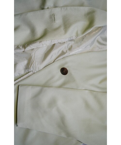 A.D.G（エーディージー）の「No-Collar Jacket ＋ Slacks 2P SET UP (pale mint)（セットアップ・レディース・LIGHT GREEN・FREE）」の12枚目の写真
