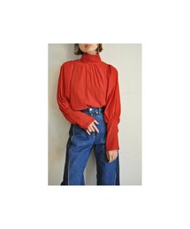 -- | ハイネックブラウス(シャツ/ブラウス)