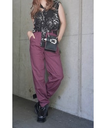 A.D.G（エーディージー）の「Rose Ribbon Tie Sleeveless Tops (black)（タンクトップ・レディース）」