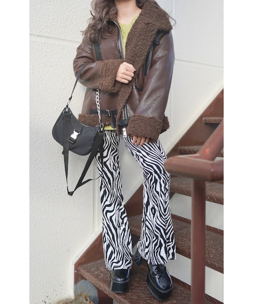 A.D.G(エーディージー)の「Cable Knit Loose Tunic (pistachio green)(ニット/セーター・レディース・グリーン・FREE)」の4枚目の写真