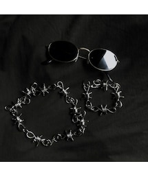 Barbed Wire Bracelet (silver)