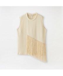 muller of yoshiokubo | 【muller of yoshiokubo】WOMEN トップス HORIZON FRINGE TOP(タンクトップ)