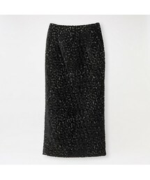 【Needles】スカート Pencil Skirt Burnout Velvet