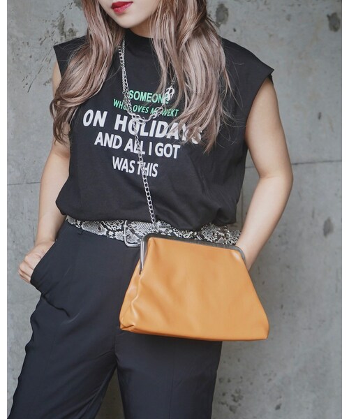 A.D.G(エーディージー)の「Front Slit Center Press Slacks (black)(スラックス・レディース・ブラック・FREE)」の3枚目の写真
