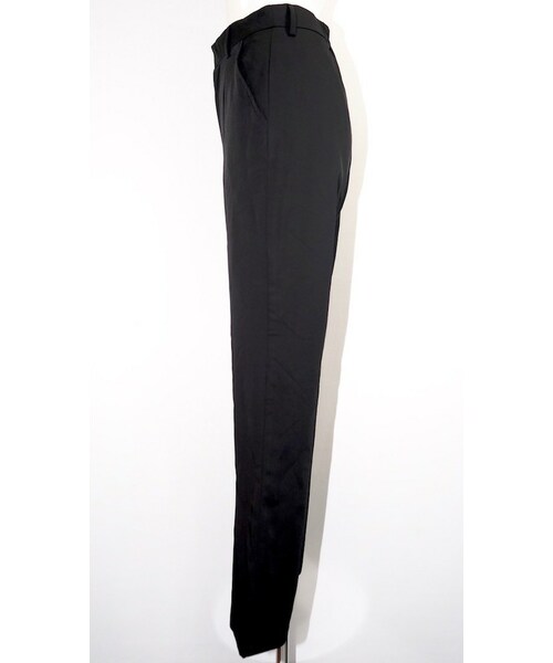 A.D.G(エーディージー)の「Front Slit Center Press Slacks (black)(スラックス・レディース・ブラック・FREE)」の7枚目の写真