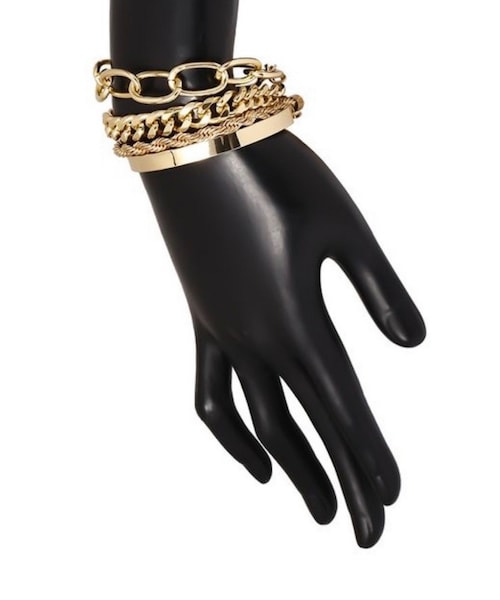 A.D.G（エーディージー）の「［4 variation］ Gold Bracelet（ブレスレット・レディース・TYPE/A/TYPE/B/TYPE/D/TYPE/C・FREE）」の3枚目の写真