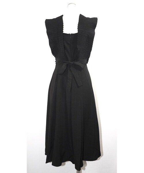 A.D.G（エーディージー）の「Pleats Point Sleeveless Onepiece (black)（ワンピース・レディース・ブラック・FREE）」の8枚目の写真