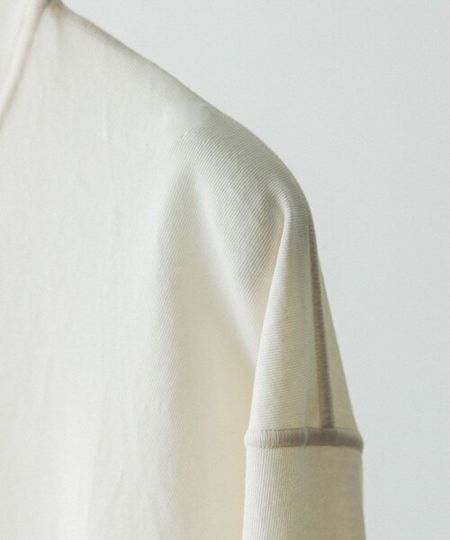 LIDNM（リドム）の「HARD TWISTED LS TEE（Tシャツ/カットソー・メンズ・ブラウン/ホワイト・S/M/L）」の12枚目の写真