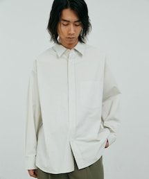 OOMI ZARASHI POPLIN SHIRT