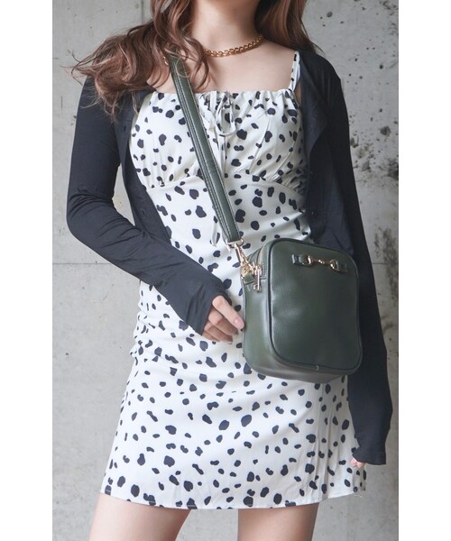 A.D.G(エーディージー)の「Dalmatian Cami-Onepiece (white)(ワンピース・レディース・ホワイト・FREE)」の2枚目の写真