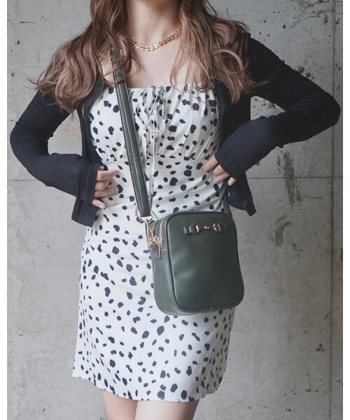A.D.G(エーディージー)の「Dalmatian Cami-Onepiece (white)(ワンピース・レディース・ホワイト・FREE)」の3枚目の写真