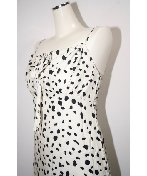 A.D.G(エーディージー)の「Dalmatian Cami-Onepiece (white)(ワンピース・レディース・ホワイト・FREE)」の7枚目の写真