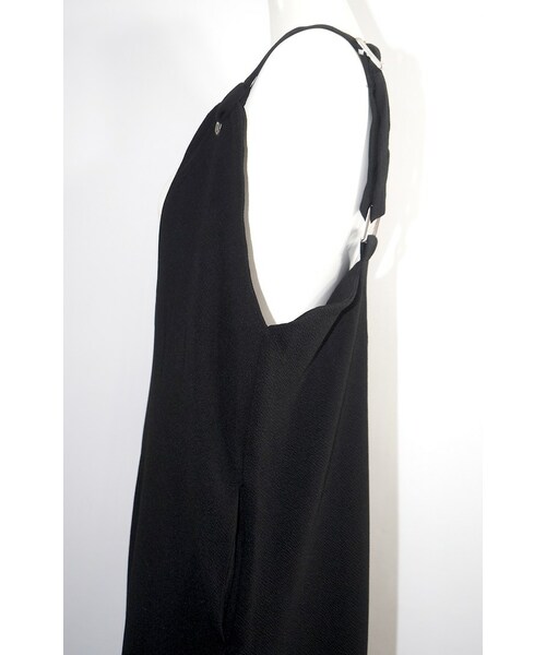 A.D.G(エーディージー)の「Wide Easy Salopette Pants (black)(サロペット/オーバーオール・レディース・ブラック・FREE)」の7枚目の写真