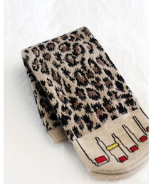 Onyva | Onyva(オニヴァ) レオパードウールソックス(ソックス/靴下)