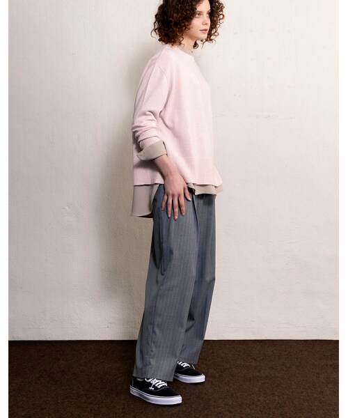 KAMILI（カミリ）の「KAMILi(カミリ) カシミアレーヨンニット（ニット/セーター・レディース・ピンク・Free）」の2枚目の写真