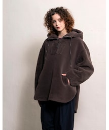 KAMILI | KAMILi(カミリ) テディベアフーディーコート(ムートンコート)