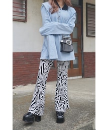 Point Shoulder Big Polo-shirts (sax blue)